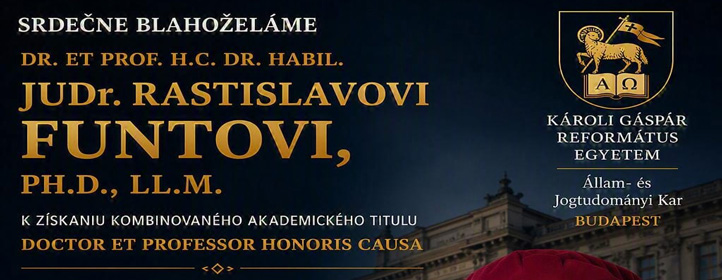 Úprimne blahoželáme - Kolegovia z Vysokej školy Danubius